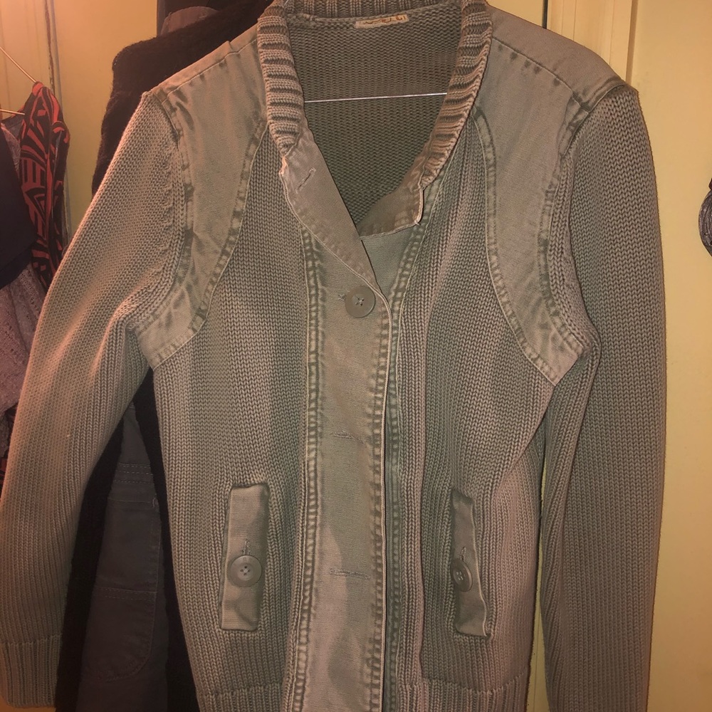 Vintage sweater jacket